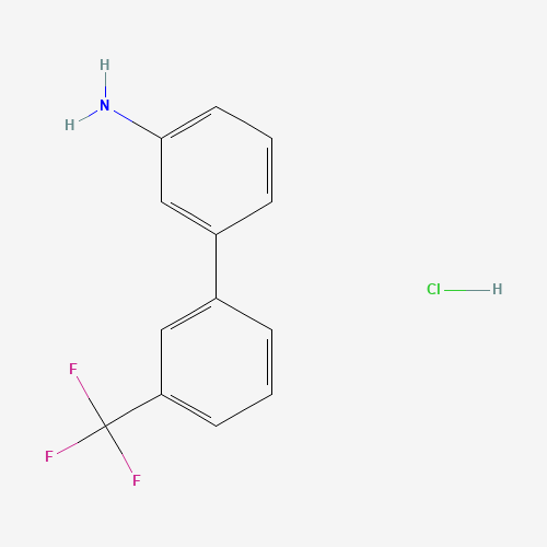3-[3-(trifluoromethyl)phenyl]aniline;hydrochloride