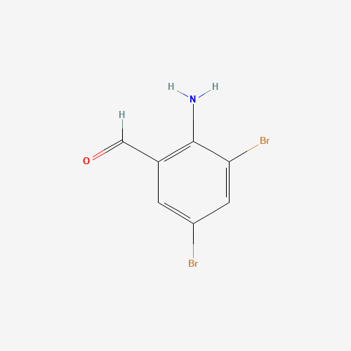 2-Amino-3,5-dibromobenzaldehyde