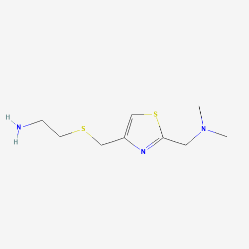 2-(Dimethylaminomethyl)-4-(2-aminoethylthiomethyl)thiazole