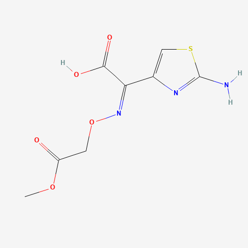 (Z)-2-(Methoxycarbonylmethoxyimino)-2-(2-aminothiazol-4-yl)acetic acid