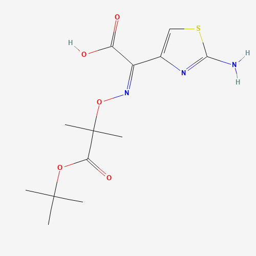 (Z)-2-(2-Aminothiazol-4-yl)-2-[(1-tert-butoxycarbonyl-1-methylethoxy)imino]acetic acid