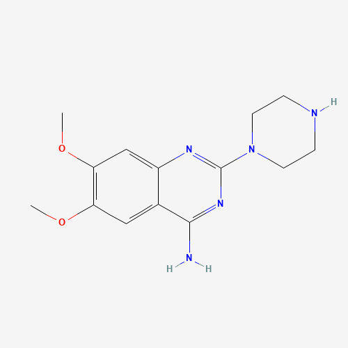 2-(1-Piperazinyl)-4-amino-6,7-dimethoxyquinazoline