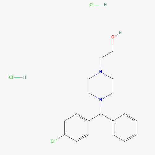 4-[(4-Chlorophenyl)phenylmethyl]-1-piperazineethanol 2HCl