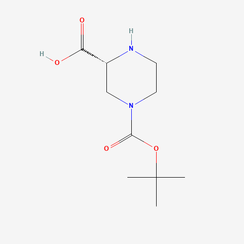  4-Boc-piperazine-2-(R)-carboxylic acid