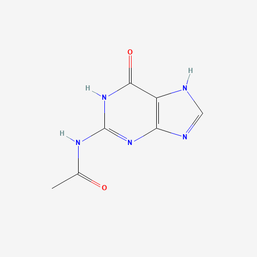  N-(6,7-dihydro-6-oxo-1H-purin-2-yl)acetamide