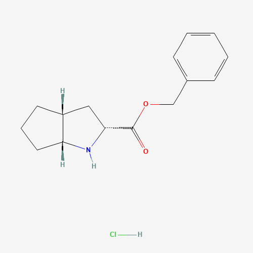 Benzyl 2-azabicyclo[3.3.0]octane-3-carboxylate hydrochloride