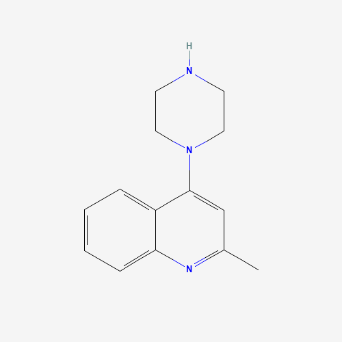  2-Methyl-4-piperazinoquinoline