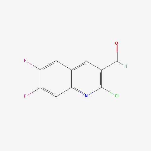 2-Chloro-6,7-difluoro-3-quinoline carboxaldehyde