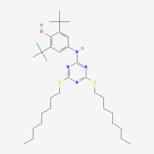 4- 4 6-Bis octylthio -1 3 5-triazin-2-yl amino -2 6-di-tert-butylphenol 991-84-4