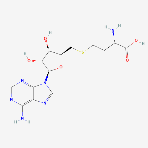 (S)-2-Amino-4-((((2S,3S,4R,5R)-5-(6-amino-9H-purin-9-yl)-3,4-dihydroxytetrahydrofuran-2-yl)methyl)thio)butanoic acid 979-92-0