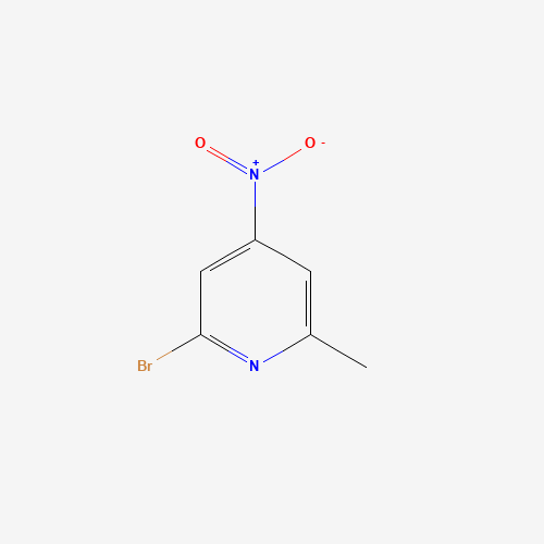 2-Bromo-6-methyl-4-nitropyridine 97944-46-2