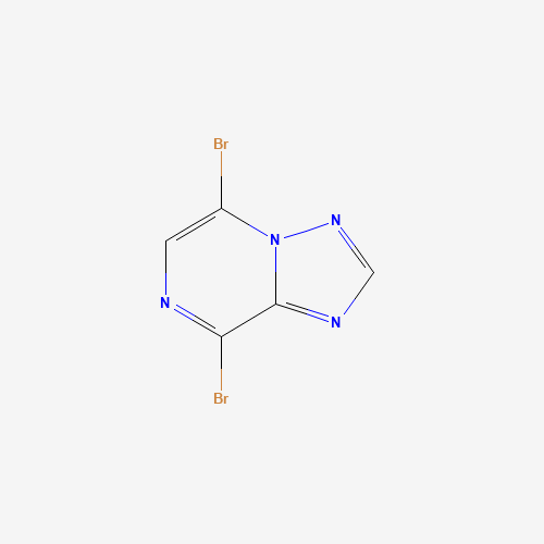 5,8-Dibromo[1,2,4]triazolo[1,5-a]pyrazine 959755-46-5