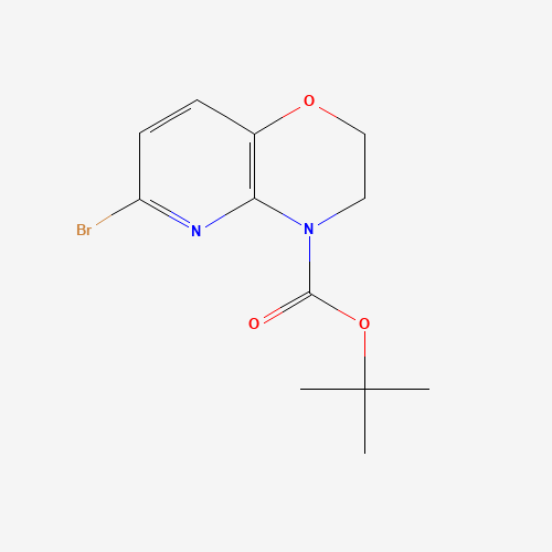 tert-Butyl 6-bromo-2H-pyrido[3,2-b][1,4]oxazine-4(3H)-carboxylate  959992-64-4