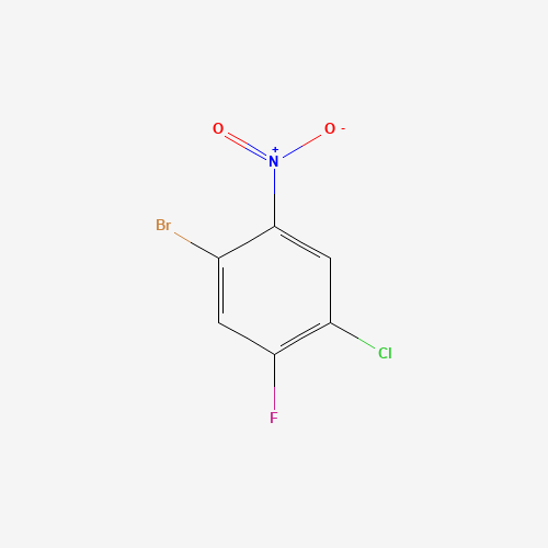 1-Bromo-4-chloro-5-fluoro-2-nitrobenzene 960000-93-5