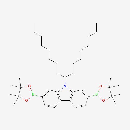 9-(Heptadecan-9-yl)-2,7-bis(4,4,5,5-tetramethyl-1,3,2-dioxaborolan-2-yl)-9H-carbazole 958261-51-3