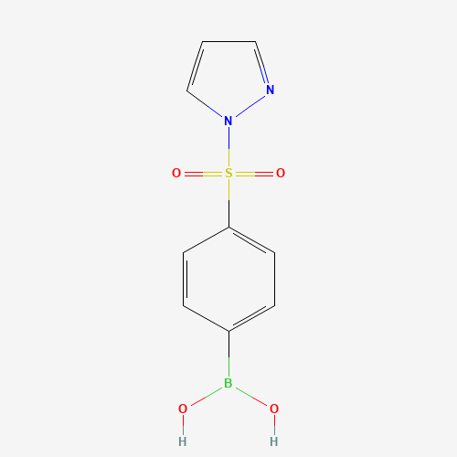 (4-((1H-Pyrazol-1-yl)sulfonyl)phenyl)boronic acid 957061-02-8