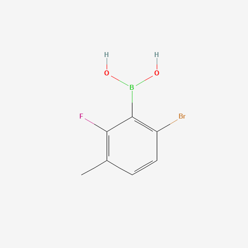 (6-Bromo-2-fluoro-3-methylphenyl)boronic acid 957061-15-3