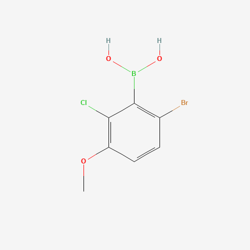 (6-Bromo-2-chloro-3-methoxyphenyl)boronic acid 957062-55-4